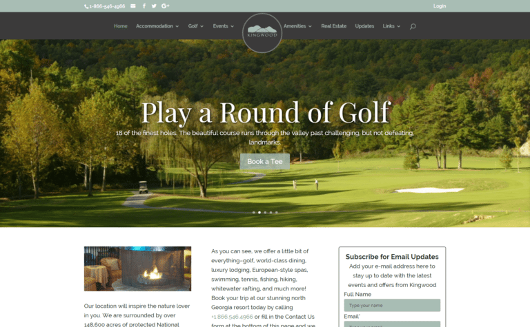 Kingwood Resort Golf Community