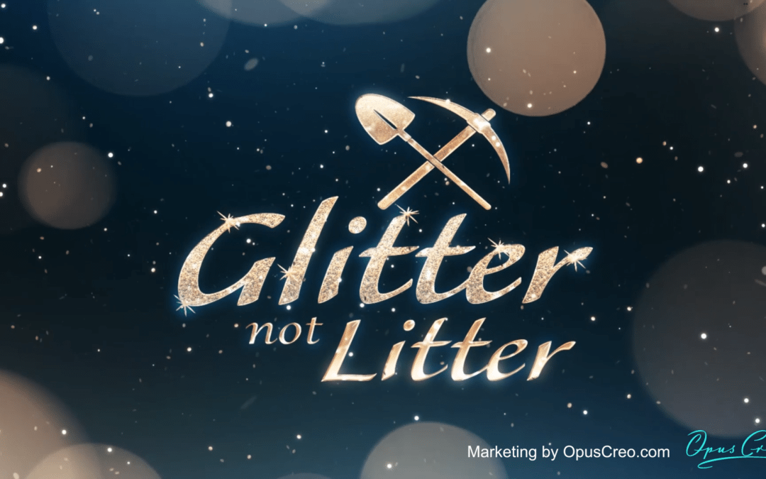 Glitter not Litter – Logo Sting