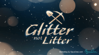 Glitter not Litter – Logo Sting